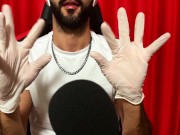Gentle Latex Gloves ASMR for Ultimate Relaxation - Male Edition