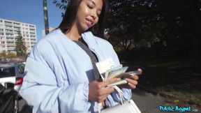 Martin Gun’s Asian Brunette Passion in Public Heat