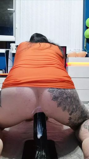Had so much fun anal training and stretching out my hole
