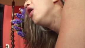 Mature Blonde MILF Gets Pussy Licked and Facial