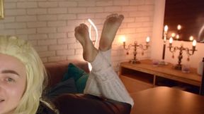 Lick Dirty Feet Of Khaleesi Daenerys - Part 2 - Russian Language