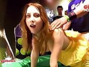 Anal and cum gangbang for innocent Lia Louise - GGG