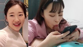 Yi Yuna&#039;s Slurpy Blowjob Ends in Jizz-filled Facial