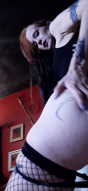 Sissy JOI CEI + Femdom Asshole Worship