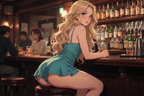 I Told My Husband the Short Dress Was a Bad Idea for the Bar (ai Generated)
