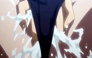 Hentai babe gets her pussy fucked and jizzed