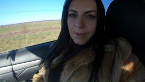 cheating wife goes fur-coat shopping with her husband s friend. she will suck his cock out-door 221