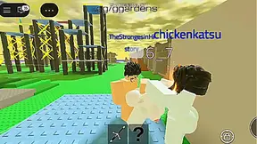 Me and sukuna had a threesome with a random girl (Roblox Cumbat)