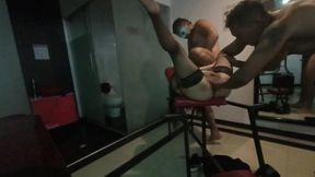 Mexican Latina Slut Wife Fucking with Her Brother-in-law and Her Husband in a Dirty Threesome