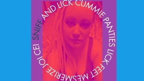 Dominated To Sniff And Lick Cummie Panties Lick Feet And Joi Cei Cum With Countdown With Goddess Lana