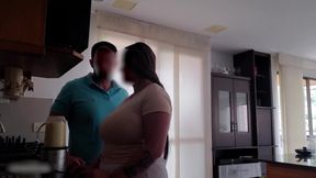 pulling out maid's huge breast part 3