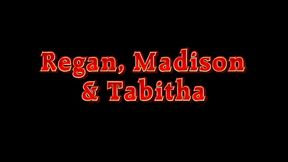Lesbian Threesome Filled With Tongue Action
