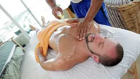 Rub n Ride: Hot Interracial Oil-Slicked Muscle Fuck – Robert Axel x Brant Dickson