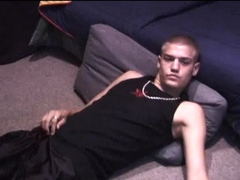 Amateur Lance Jerking Off
