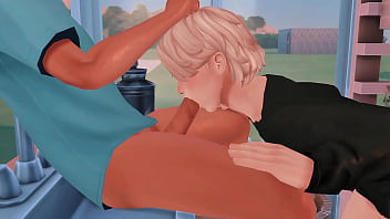 PERVERTED ALPHA ARRANGED HARD ANAL SEX WITH FEMBOY OMEGA AND CHECKED HIS DEEP THROAT (SIMS   ANIME HENTAI   SFM)