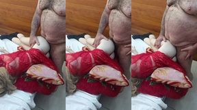 loira de 19 anos adora ficar nessa pocisao ela dz que e so assim para gozar muinto