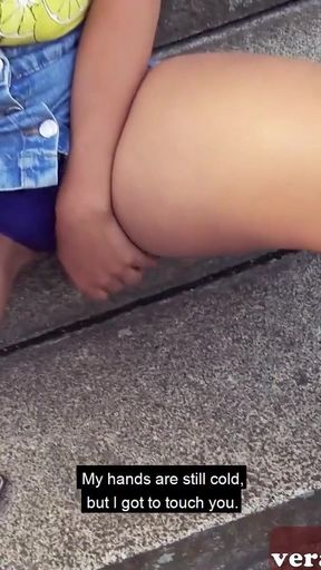 Emotional moment from &quot;Public Sex date after disco with german blonde teen slut&quot;