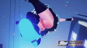 hot 3D anime ass&#x1F351; sex with tenryuu