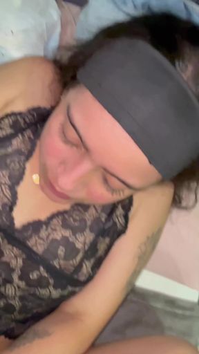 Grandpa's cum inside Colombian girl