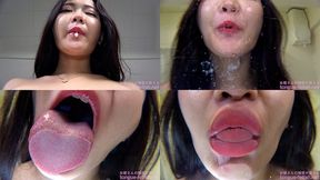 Narumi Hirose - Smell of Her Erotic Long Tongue and Spit Part 1 - MOV 1080p