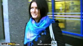 Sizzling Brunette Seduces Her Way Through A Steamy Job Interview