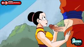 Milk X Goku DBZ Hentai Parody – Chichi Joins The Fun With Dragon Ball Z Couples