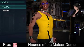 Sci-fi Beat 'em Up Game - Hounds of the Meteor - Adult, NSFW Content