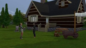sims4 - ryan & the lumberjack (cabin secrets)