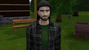 sims4 - ryan & the lumberjack (cabin secrets)