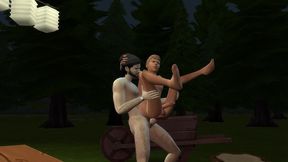 sims4 - ryan & the lumberjack (cabin secrets)