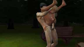 sims4 - ryan & the lumberjack (cabin secrets)