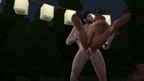 sims4 - ryan & the lumberjack (cabin secrets)