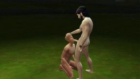 sims4 - ryan & the lumberjack (cabin secrets)