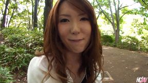 Super Hot Japanese Babe Yui Hatano Enjoys a Hard Cock