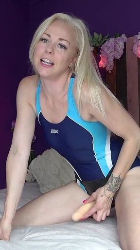 Sissy Swimsuit Slut Bend Over and Gets Fucked