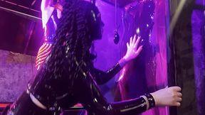 RUBBER IN THE VACUUM TOWER WITH AVA FETISHART AND PERV