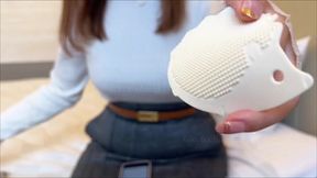 POV - Explaining a Nipple Masturbation Technique I Saw Online While Cumming Again and Again - Nipple Orgasm Squirt