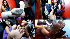 Just a little taste of Pandora big feet! BTS cell phone compilation