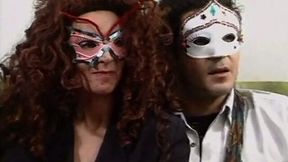 Curly redhead bitch gets her hairy poontang licked