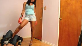 Cutie Mixed Boxing Ballbusting
