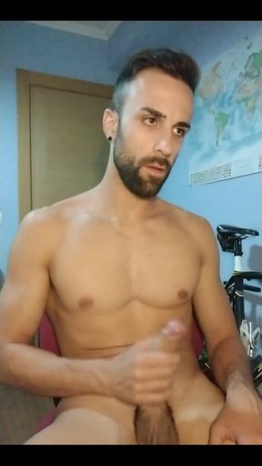 Handjob with Cumshot and Showing My Dick Close up