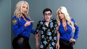 Brazzers ~ Fucking His Way Into the U.S.A ~ Brittany Andrews, Nicolette Shea & Jordi's Wild Porn Adventure!