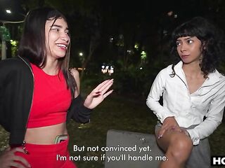 We Met Her In A Park And Made Her Join A trio