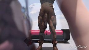 PAWG White Girl Fucked in the Ass by BBC