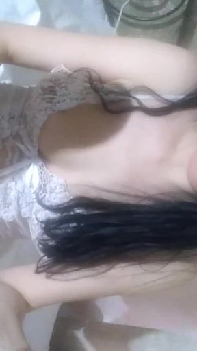 Hairy milf Ginna Gg jerked off her muff and finished brightly