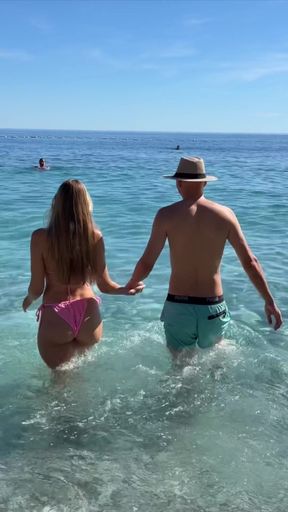 Couple at the beach