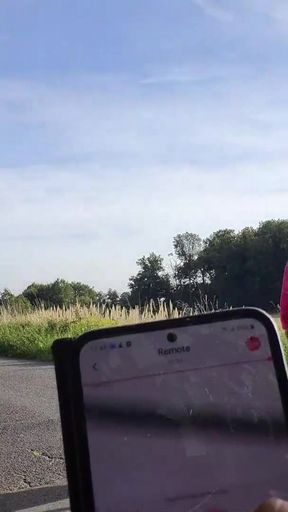 Spectacular moment from &quot;Remote controlled vibrator while exercising in public ends with hot anal&quot;