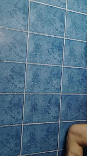 Tiny Asian Rides in Shower Room & Fake Silicon Pussy Play & Bed Riding