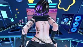 Virtual Reality Stripper Gives Dude Lap Dances and POV Hand Jobs in VRChat