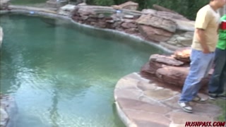 College girl Daisy Marie goes slutty with her girlfriends at frat party